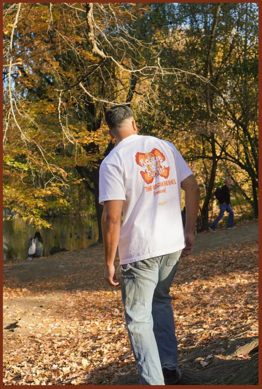 Rogue Fighter White Tee